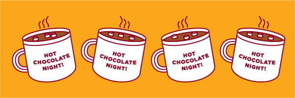 hot chocolate night UChicago header
