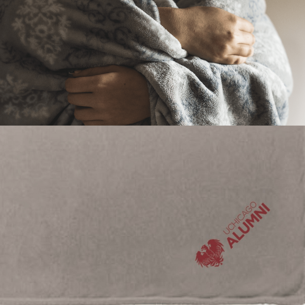 fleece blanket for chicago society donors